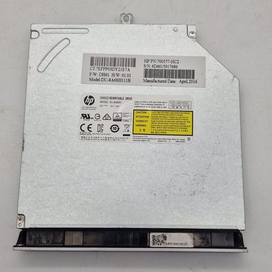 HP ProBook 450 G3 DVD-Laufwerk Brenner SATA DU-8A6SH 700577-HC2