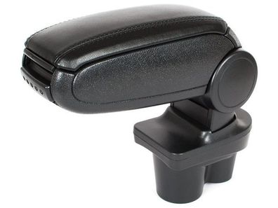 Opel Corsa E 2014 - Armlehnen-Set aus schwarzem Kunstleder + Montagesatz
