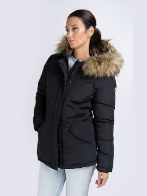 Lonsdale Damen Winterjacke Kimmeridge Winterjacke mit Kapuze