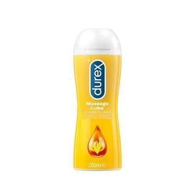 Durex Intimgel & Sinnliches Massageoel mit Ylang Ylang, 200 ml