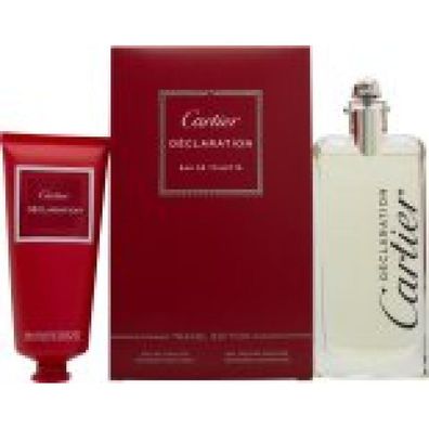 Cartier Declaration Gift Set 100ml EDT + 100ml Shower Gel