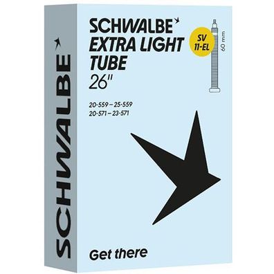 EXTRA LIGHT Schlauch 20-25/559-571, SV11-EL 60mm, Schwalbe, 10463033