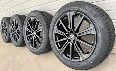 4x Original BMW X5 G05 X6 G06 20 Zoll Winterräder Sternspeiche M748 6883765 DOT22 7mm
