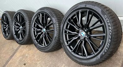 4x Orig BMW 3er G20 G21 4er G22 G23 18 Zoll Winterräder Doppelspeiche M796 Runflat