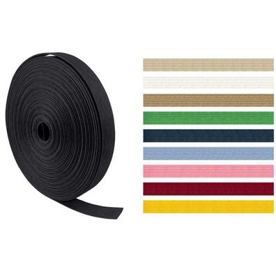 Paper Straps Kamihimo Einzelfarben, 15 m x 15 mm