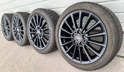 4x Original Mini Cooper S 17 Zoll Winterräder Multi Spoke 505 Runflat DOT22 6,7-8mm
