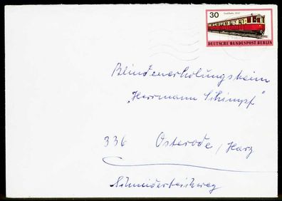 BERLIN 1971 Nr 382 BRIEF EF X1F633A