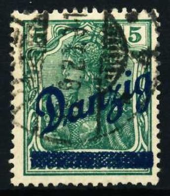 DANZIG 1920 Nr 21 gestempelt X4B66CA