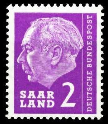 SAAR OPD 1957 Nr 381 postfrisch X5F690E