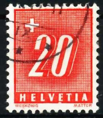 Schweiz PORTO Nr 57x gestempelt X631F66