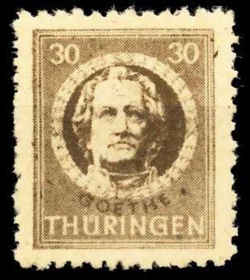 SBZ Thüringen Nr 99AYaz2 postfrisch X667C62