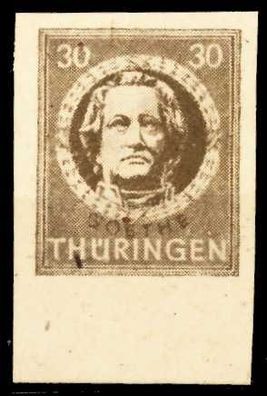 SBZ Thüringen Nr 99BYaz1 postfrisch URA X6706F2