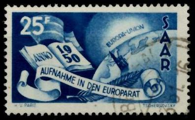 Saarland 1950 Nr 297 gestempelt X7484EA