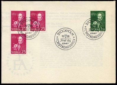 Schweden Nr 558Do+558Du+558C+559C BRIEF FDC X880FD2