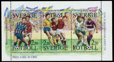 Schweden Heftchenblatt Nr HB 161 postfrisch S023D12