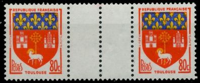 Frankreich 1958 Nr 1219ZW postfrisch 3ER STR S026DF6