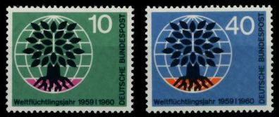 BRD BUND 1960 Nr 326-327 postfrisch S02D006