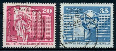 DDR DS AUFBAU IN DER Nr 1820-1821 gestempelt X68ACFE