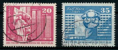 DDR DS AUFBAU IN DER Nr 1820-1821 gestempelt X68AC72