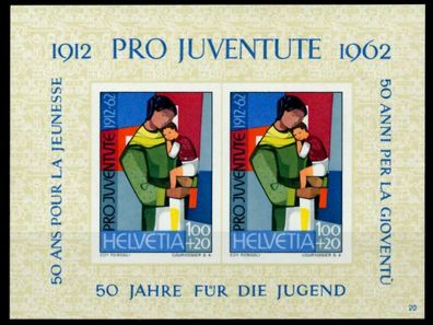 Schweiz BLOCK Kleinbogen 1960-1969 Block 18-20 S1D275E