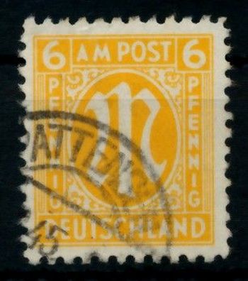 BIZONE AM-POST Nr 20Bz gestempelt X767B72