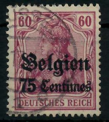 BES 1WK LP Belgien Nr 6 gestempelt X77B276