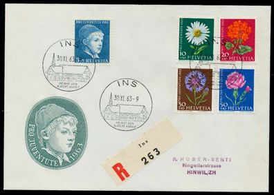 Schweiz PRO Juventute Nr 786y-790y BRIEF FDC X7B24CA