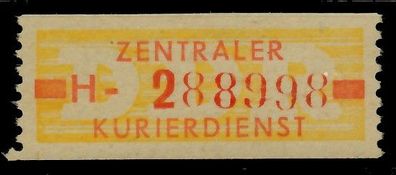 DDR DIENST Wertstreifen Nr 18I H ND postfrisch X7BD10A