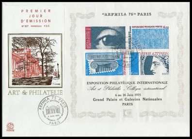 Frankreich Block 5 BRIEF FDC X61EF16