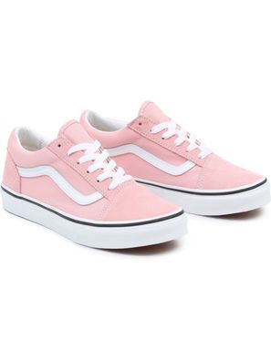 Vans Junior Kids Lifestyle Classic FTW Sneaker Jn Old Skool Powder Pink/True White