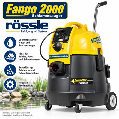 Rössle - Fango 2000 Teichschlammsauger