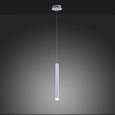 JUST LIGHT 15202-95 BRUNO LED Pendelleuchte 1-flammig aluminium 3000K