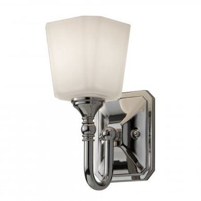 Elstead Lighting Concord 1-Light Wandleuchte 1-flammig IP44 G9 Chrom poliert