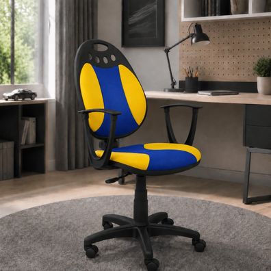4myBaby GmbH Ergonomischer Schreibtischstuhl MAJA fürs Büro, höhenverstellbar, modern