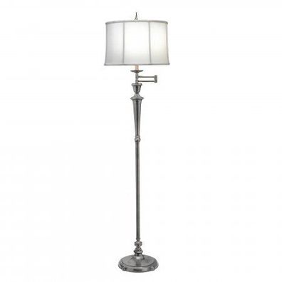 Elstead Lighting Arlington 1-Light Swing Arm Stehleuchte Antik Nickel 168cm