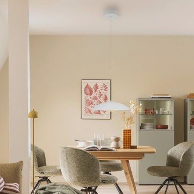 Schöner WOHNEN-Kollektion LED Pendelleuchte LENTE 40, weiss, dimmbar