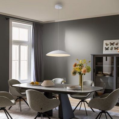 Schöner WOHNEN-Kollektion LED Pendelleuchte LENTE 50, weiss, dimmbar