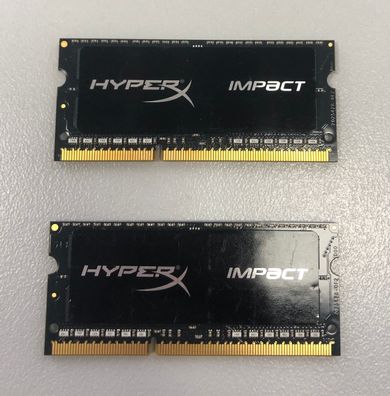 16GB RAM DDR3 SODIMM DDR3-1600 (2x8GB)HyperX HX316LS91B/8 SET
