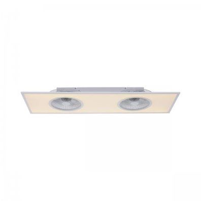 Leuchten Direkt 14643-16 Deckenventilator Flat-Air eckig weiß