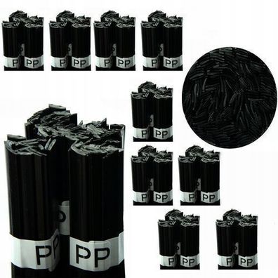 Rosfix Kunststoff-Schweißdraht PP Schwarz – 8 mm 100 g | 260–330°C