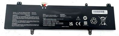 Asus VivoBook X411U X411UA Original Batterie Akku 42 Wh 11,52 V B31N1707 88