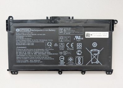 HP 17-by0 Series Original Batterie Akku 41Wh 11,55V HT03XL L11421-421 Wie neu