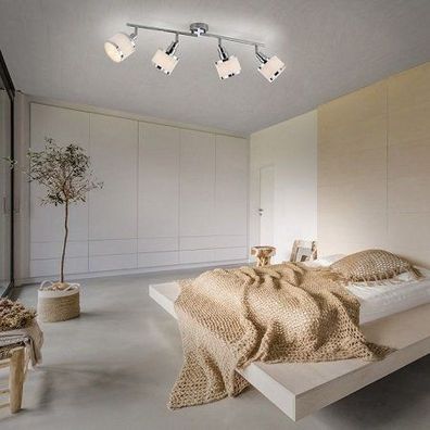 Leuchten Direkt 15374-17 Deckenleuchte ACCOR 4-flammig chrom glänzend