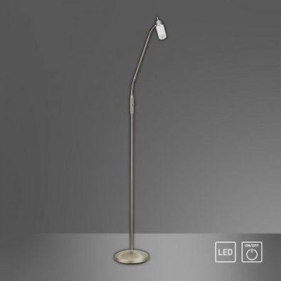 JUST LIGHT 11938-55 LED Stehleuchte 1-flammig 3000K GU10 Stahl