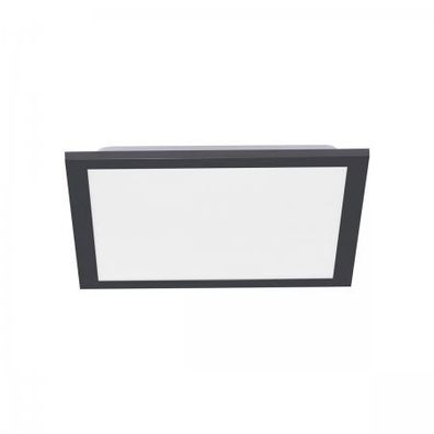 JUST LIGHT 14754-18 LED Deckenleuchte Panel FLAT schwarz quadratisch 295x295mm CCT