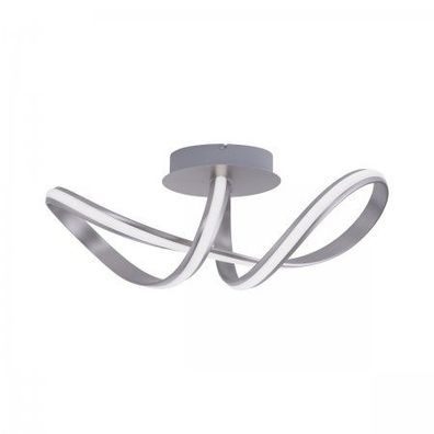 JUST LIGHT 18431-55 LOLAsmart Melinda LED Deckenleuchte stahlfarben RGBW