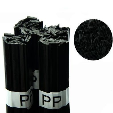 Rosfix Kunststoffschweißdraht PP Schwarz – 8 mm 100 g | 260–330°C