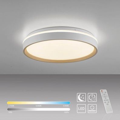 JUST LIGHT 14277-39 MIO Deckenleuchte sand 38.5 cm