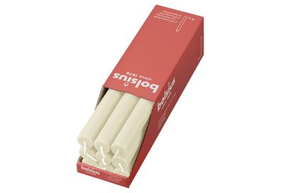 Bolsius Leuchterkerzen "Rustik" 9er Karton 411559