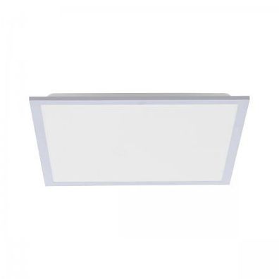 JUST LIGHT 14755-21 LED Deckenleuchte Panel FLAT silber quadratisch 445x445mm CCT